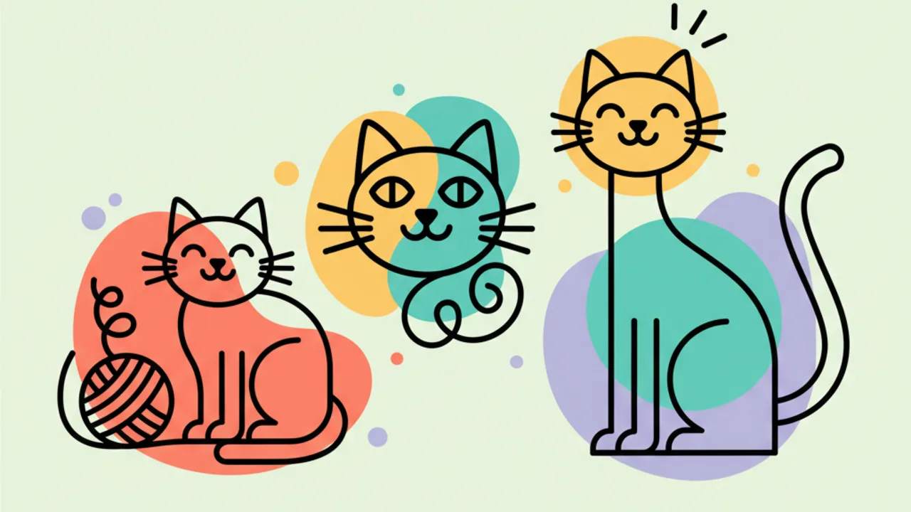 Cat Line Art: Printable Coloring Pages for All Ages