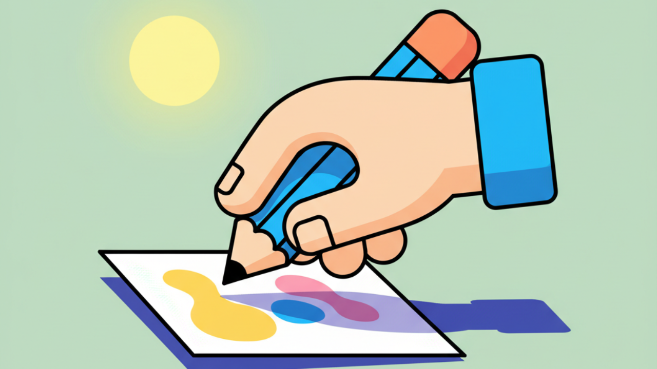 Simple Light and Shadow Techniques for Line Art