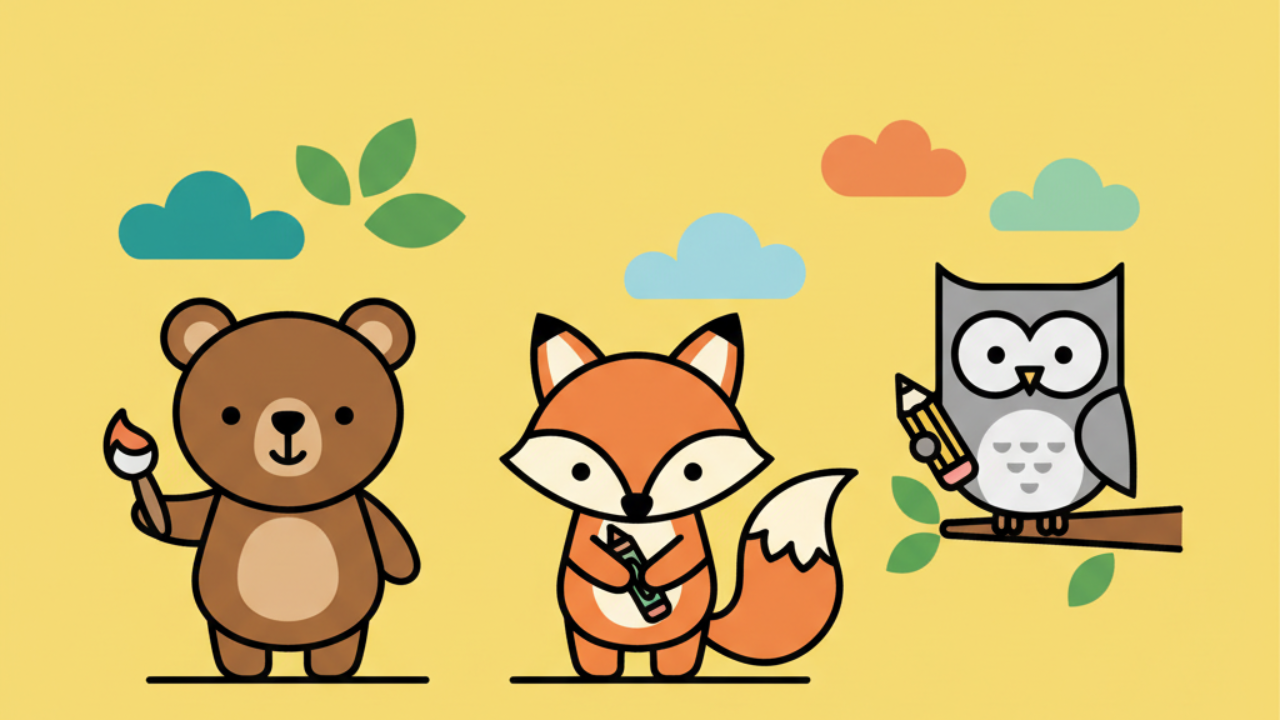 Forest Animals Coloring Pages: Fun & Educational Art