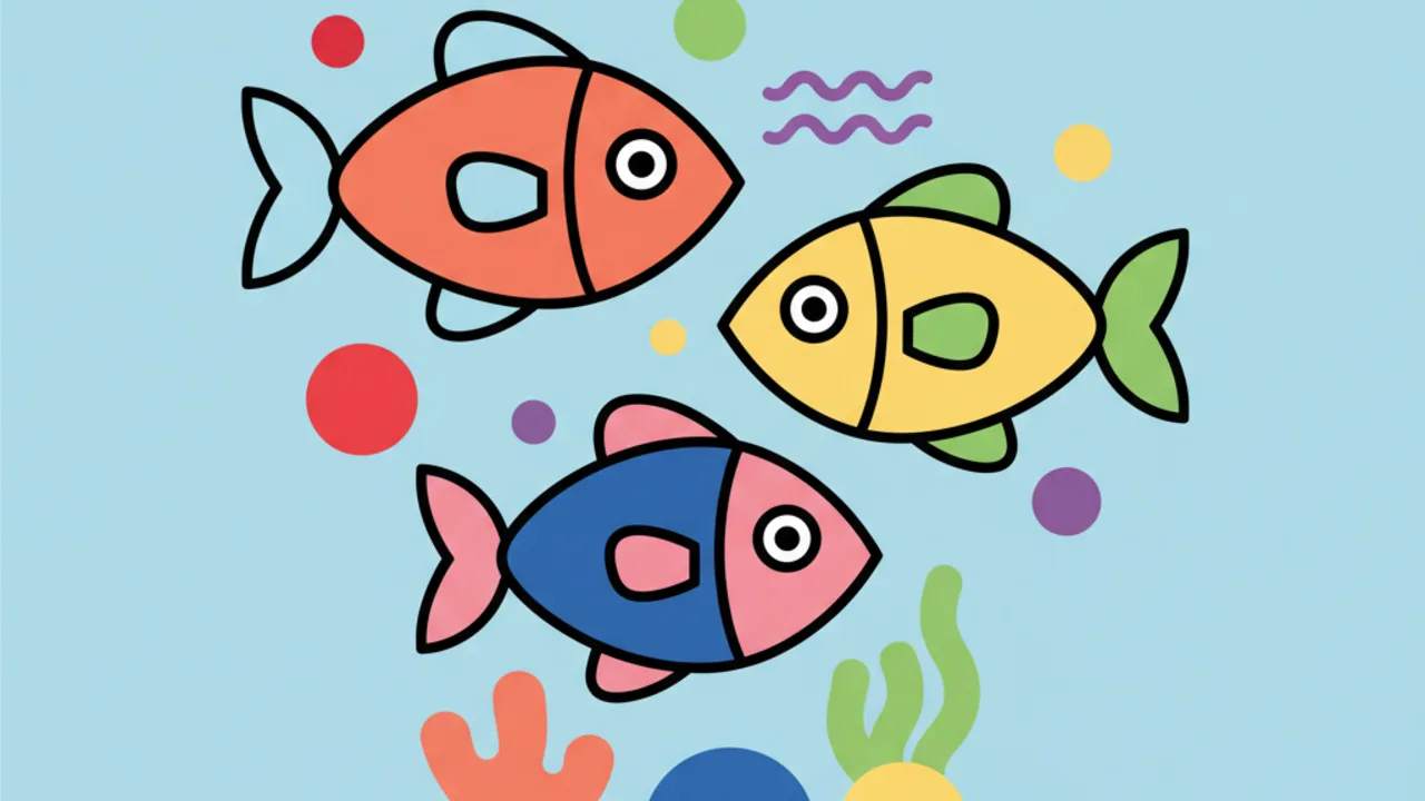 Cute & Educational Fish Coloring Pages for Kids