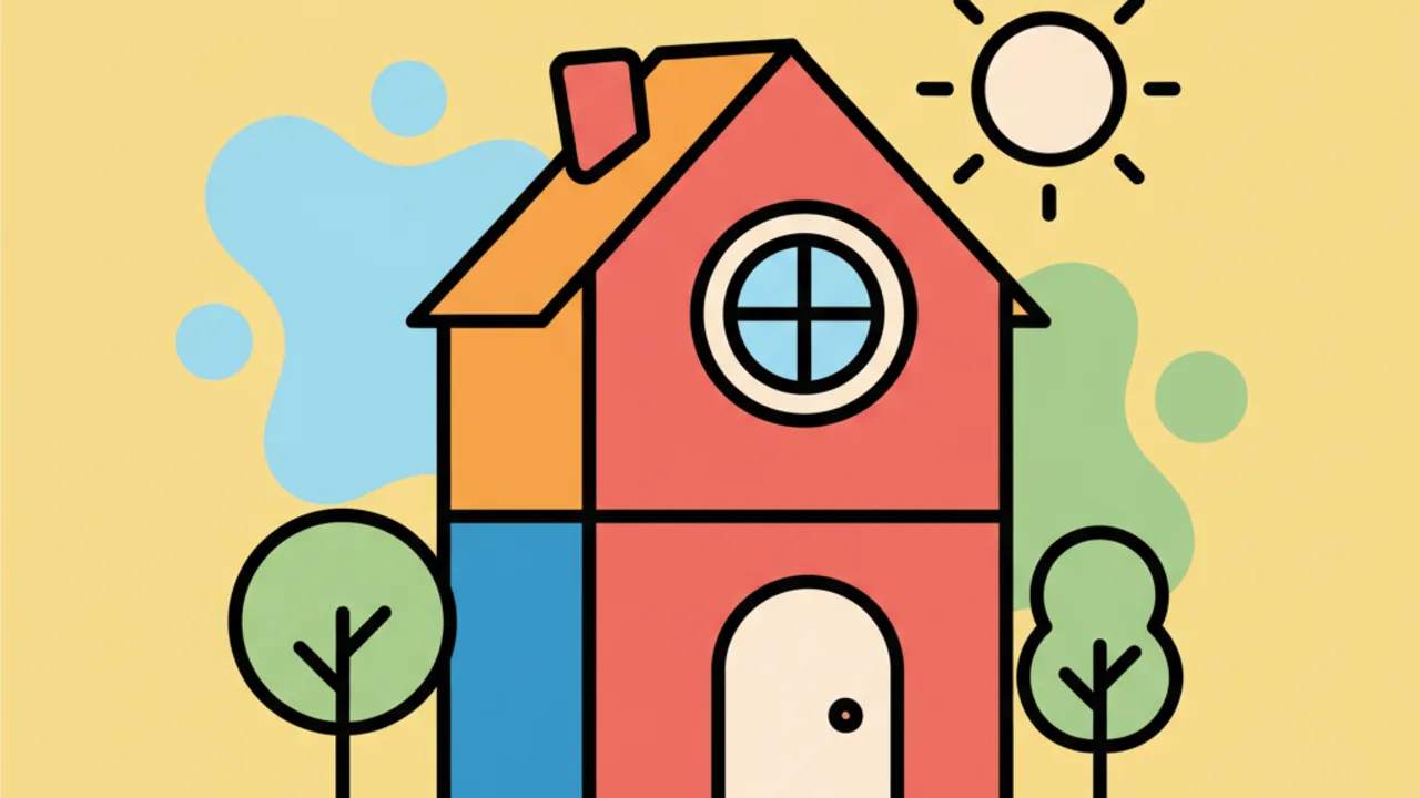 Peppa Pig's House: Free Educational Coloring Pages for Kids