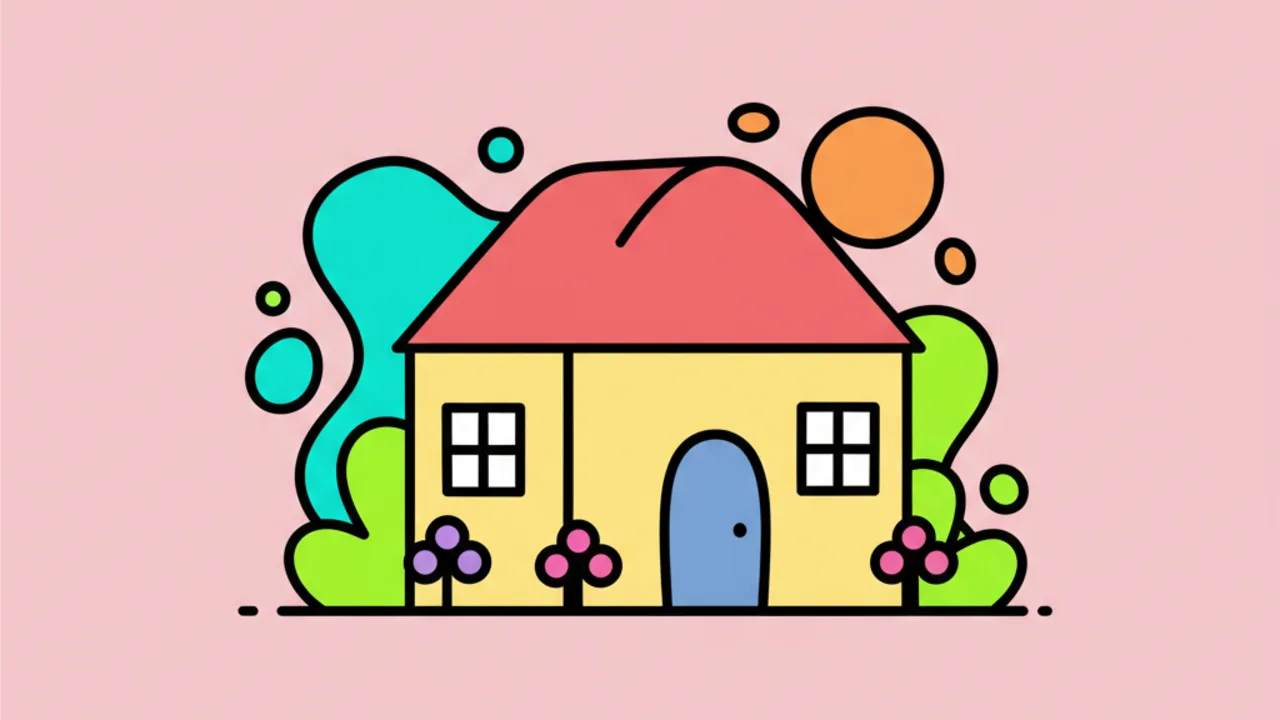 Peppa Pig's House Coloring Pages: Activity Guide