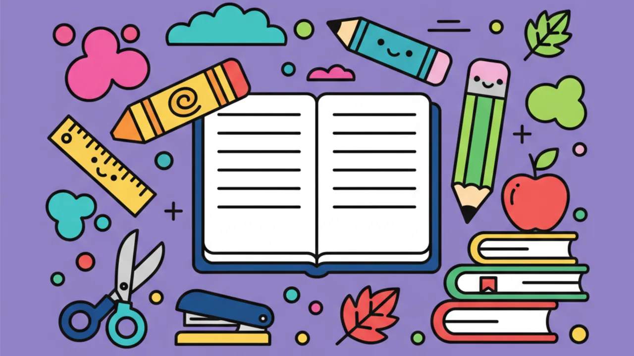 Educational School Coloring Pages for October Fun