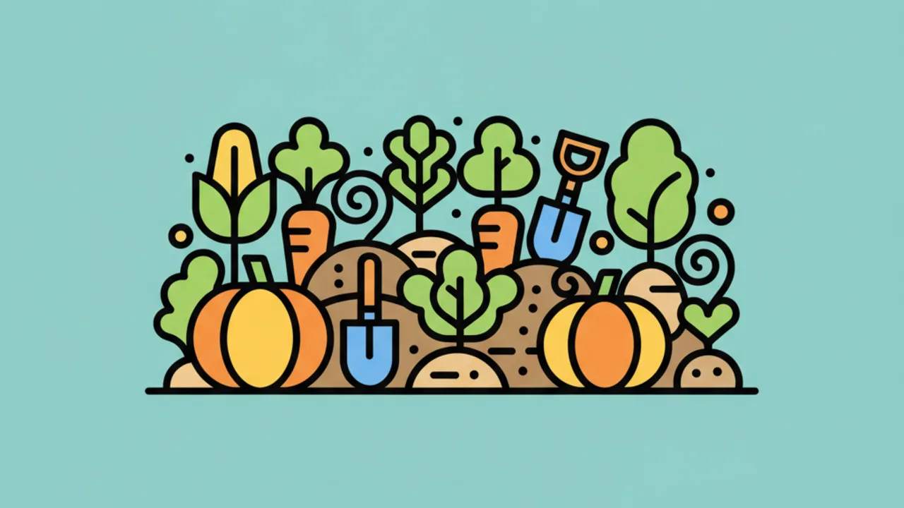 Garden Line Art: 10 Coloring Pages for October Fun