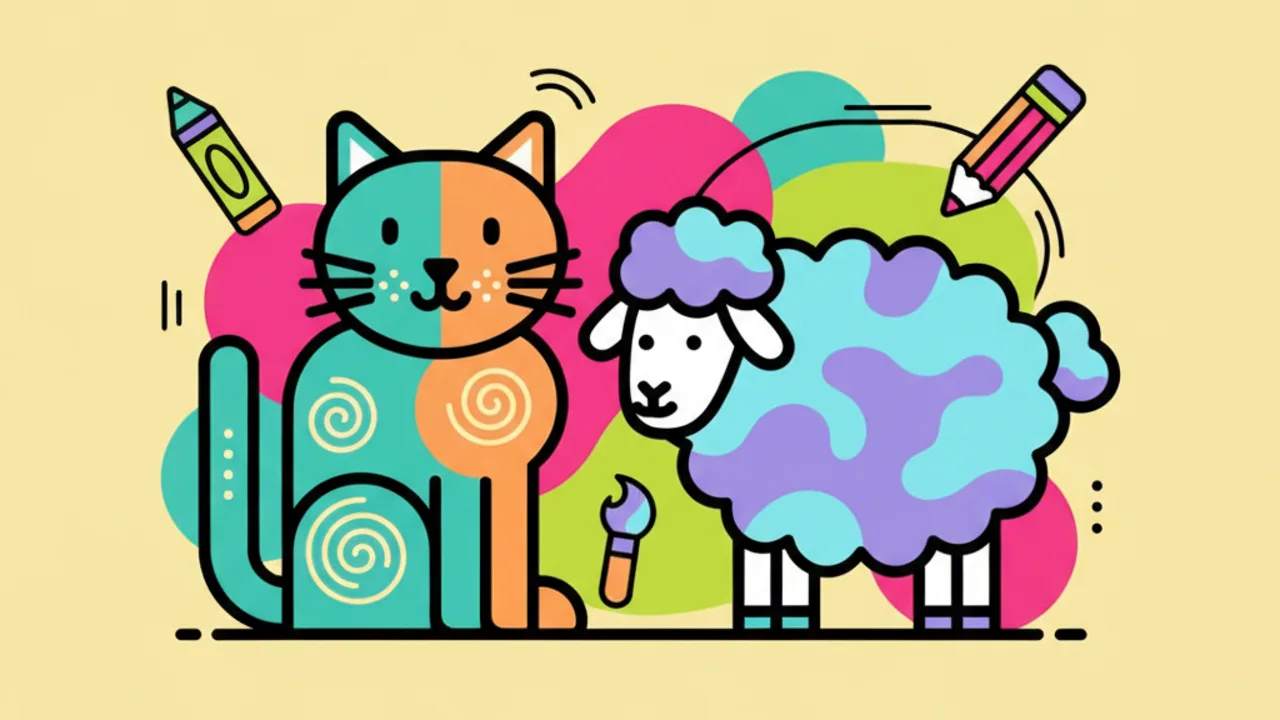 Coloring Texture Tips for Cute Animal Drawings