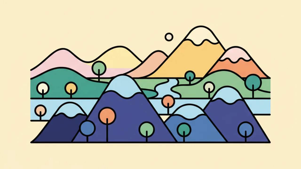 Depth Techniques for Coloring Scenery and Landscapes
