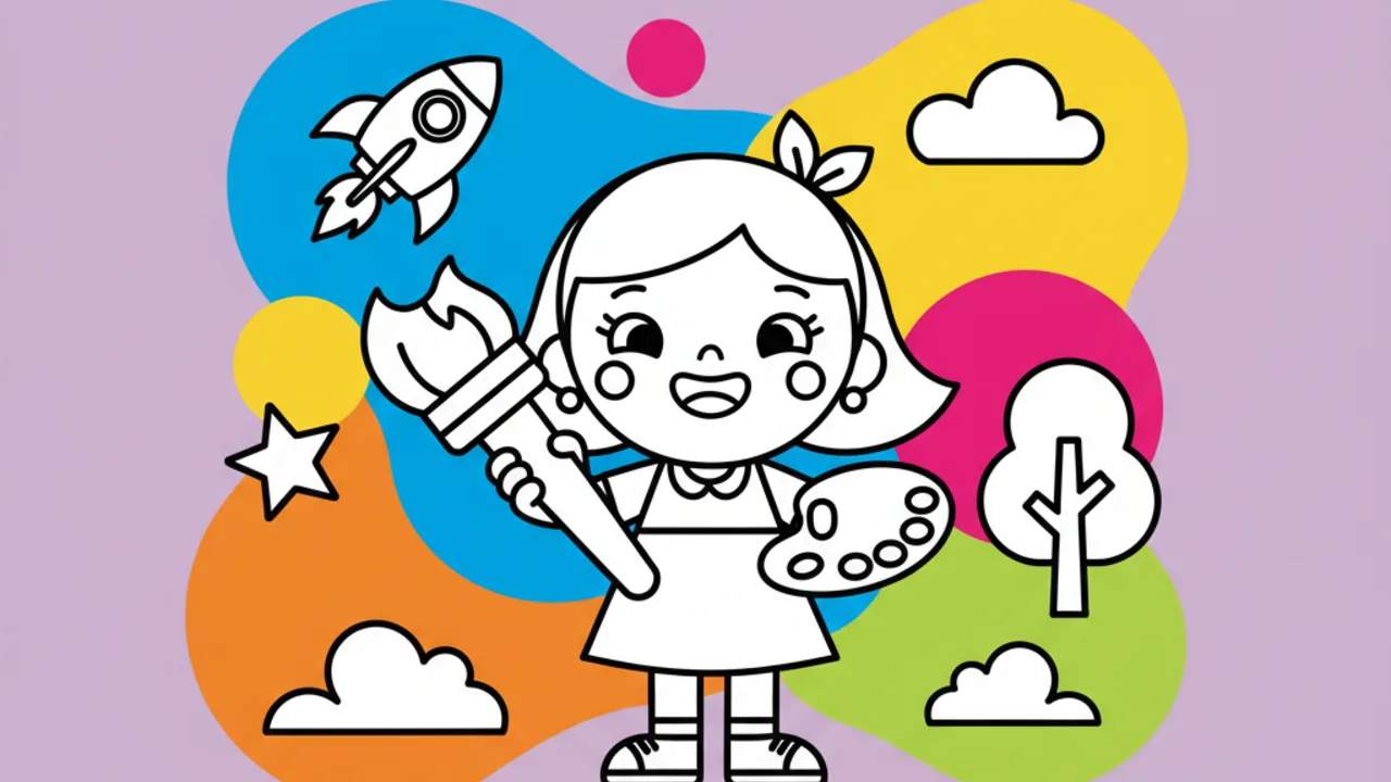 Lila Coloring Pages: Educational Fun from Mundo Bita