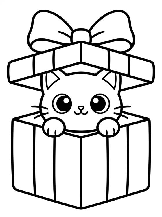 Pandy Paws with a Surprise Box para colorir Desenho de Pandy Paws with a Surprise Box para colorir e imprimir grátis