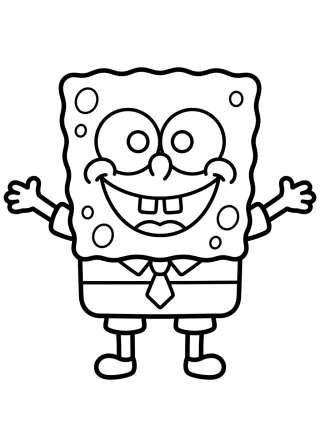 Coleção de desenhos para colorir: SpongeBob Coloring Pages