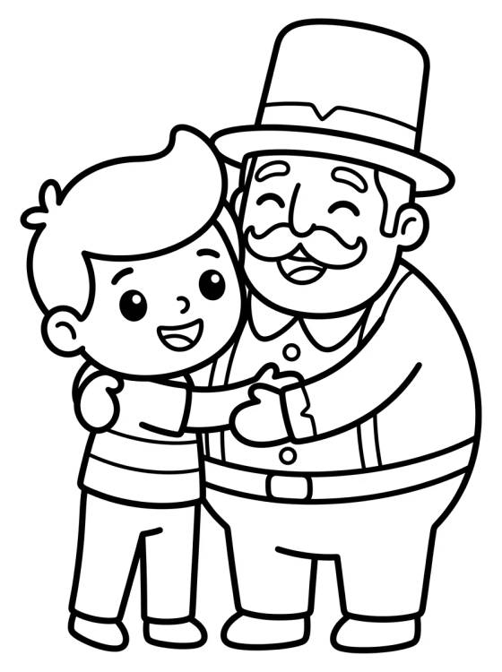 Dan Hugging Bita para colorir Desenho de Dan Hugging Bita para colorir e imprimir grátis