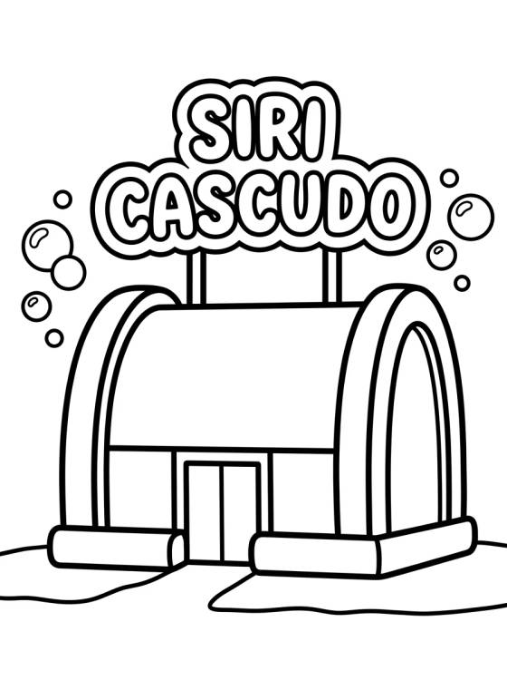 Krusty Krab Restaurant para colorir Desenho de Krusty Krab Restaurant para colorir e imprimir grátis