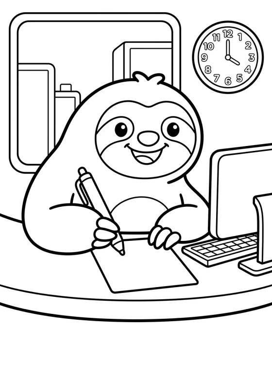 Flash Smiling at Work para colorir Desenho de Flash Smiling at Work para colorir e imprimir grátis