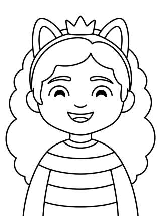 Coleção de desenhos para colorir: Gabby's Dollhouse Coloring Pages