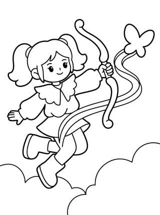 K-Pop Warrior Special Leap Attack para colorir Desenho de K-Pop Warrior Special Leap Attack para colorir e imprimir grátis