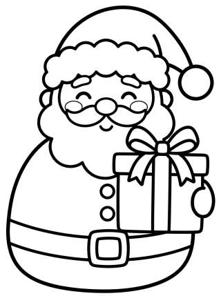 Coleção de desenhos para colorir: Christmas & Holidays