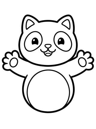 Coleção de desenhos para colorir: Pandy Paws Coloring Pages