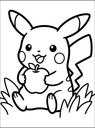 Coleção de desenhos para colorir: Cute Pokémon Coloring Pages