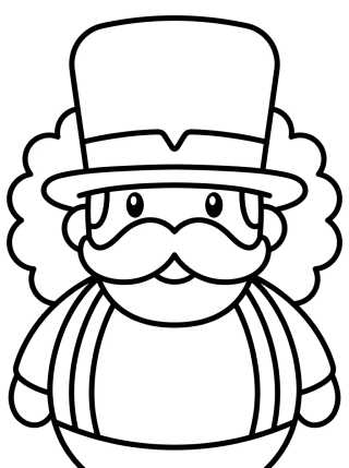 Tito Wearing Bita's Hat para colorir Desenho de Tito Wearing Bita's Hat para colorir e imprimir grátis